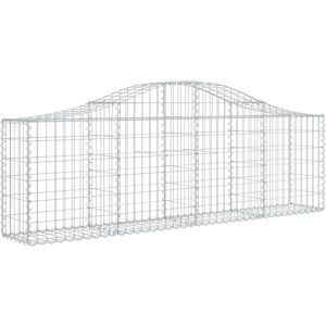 vidaXL Garden Arch Gabion Baskets - 14 pcs, 200x30x60/80 cm vidaXL Garden Arch Gabion Baskets - 14 pcs, 200x30x60/80 cm
