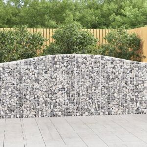 vidaXL Garden Gabion Baskets - 25 pcs, Steel, Silver vidaXL Garden Gabion Baskets - 25 pcs, Steel, Silver