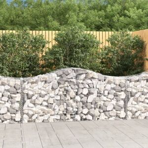 vidaXL Arched Gabion Basket 13 pcs - Garden Decor vidaXL Arched Gabion Basket 13 pcs - Garden Decor