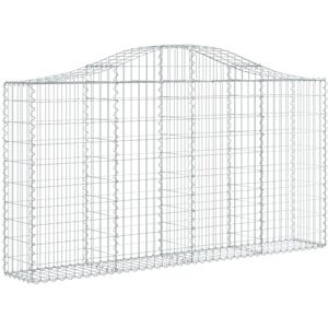 Maisonchic Model - Arched Garden Gabion Baskets - 7 pcs Maisonchic Model - Arched Garden Gabion Baskets - 7 pcs