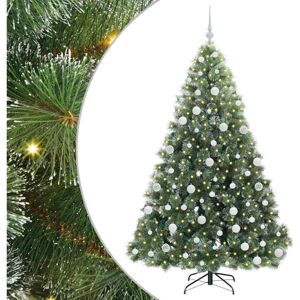 Artificial Christmas Tree with 300 LEDs Green 180 cm PE and PVC vidaXL Artificial Christmas Tree with 300 LEDs Green 180 cm PE and PVC vidaXL