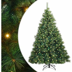 Artificial Christmas Tree with 300 LEDs Green 180 cm PE and PVC vidaXL Artificial Christmas Tree with 300 LEDs Green 180 cm PE and PVC vidaXL