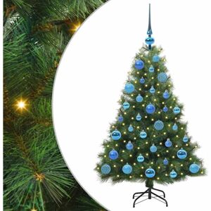 Artificial Christmas Tree with 150 LEDs Green 120 cm PE and PVC vidaXL Artificial Christmas Tree with 150 LEDs Green 120 cm PE and PVC vidaXL