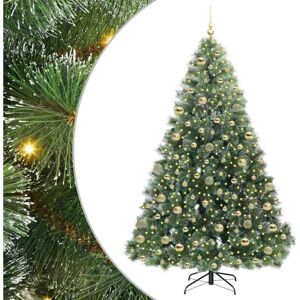 Artificial Christmas Tree with 300 LEDs Green 180 cm PE and PVC vidaXL Artificial Christmas Tree with 300 LEDs Green 180 cm PE and PVC vidaXL