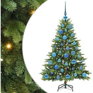 Artificial Christmas Tree with 150 LEDs Green 120 cm PE and PVC vidaXL Artificial Christmas Tree with 150 LEDs Green 120 cm PE and PVC vidaXL