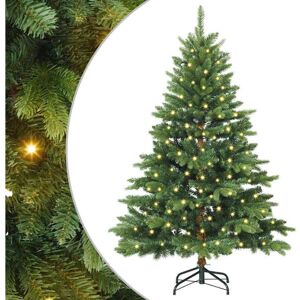 Artificial Christmas Tree with 150 LEDs Green 120 cm PE and PVC vidaXL Artificial Christmas Tree with 150 LEDs Green 120 cm PE and PVC vidaXL