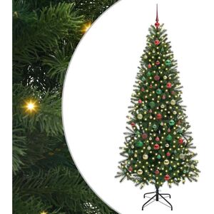 Artificial Christmas Tree with 300 LEDs Green 180 cm PE and PVC vidaXL Artificial Christmas Tree with 300 LEDs Green 180 cm PE and PVC vidaXL
