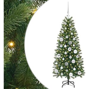 Artificial Christmas Tree with 150 LEDs Green 120 cm PE and PVC vidaXL Artificial Christmas Tree with 150 LEDs Green 120 cm PE and PVC vidaXL