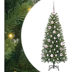 Artificial Christmas Tree with 150 LEDs Green 120 cm PE and PVC vidaXL Artificial Christmas Tree with 150 LEDs Green 120 cm PE and PVC vidaXL