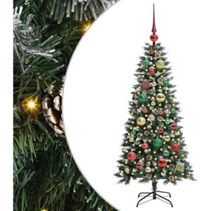 Artificial Christmas Tree with 150 LEDs Green 55 x 55 x 120 cm vidaXL Artificial Christmas Tree with 150 LEDs Green 55 x 55 x 120 cm vidaXL