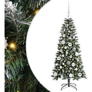 Artificial Christmas Tree with 150 LEDs Green 55 x 55 x 120 cm vidaXL Artificial Christmas Tree with 150 LEDs Green 55 x 55 x 120 cm vidaXL