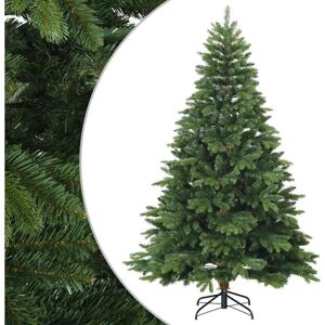 Artificial Hinged Christmas Tree Green 210 cm PVC, PE and steel vidaXL Artificial Hinged Christmas Tree Green 210 cm PVC, PE and steel vidaXL