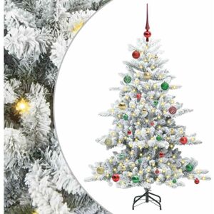 Artificial Hinged Christmas Tree with 150 LEDs 150 cm PVC vidaXL Artificial Hinged Christmas Tree with 150 LEDs 150 cm PVC vidaXL