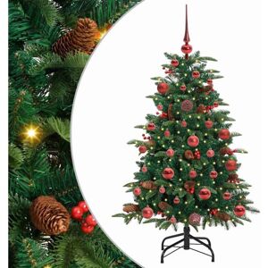 Artificial Christmas Tree with 150 LEDs with Stand Green 120 cm vidaXL Artificial Christmas Tree with 150 LEDs with Stand Green 120 cm vidaXL