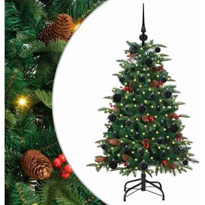 Artificial Christmas Tree with 150 LEDs with Stand Green 120 cm vidaXL Artificial Christmas Tree with 150 LEDs with Stand Green 120 cm vidaXL