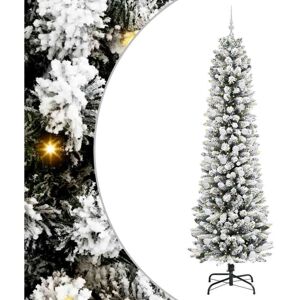 Artificial Christmas Tree with 300 LEDs Green and white 240 cm vidaXL Artificial Christmas Tree with 300 LEDs Green and white 240 cm vidaXL