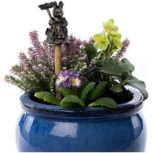 Cane Companions Beatrix Potter Hunca Munca Cane Topper Bronze - Garden Ornament Cane Companions Beatrix Potter Hunca Munca Cane Topper Bronze - Garden Ornament