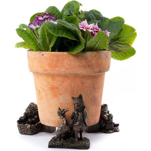 Beatrix Potter Plant Pot Feet Antique Bronze Set 3 Beatrix Potter Plant Pot Feet Antique Bronze Set 3