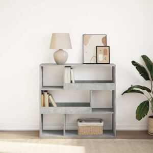 Vidaxl - Book Cabinet/Room Divider Concrete Grey 100x33x94.5 cm Vidaxl - Book Cabinet/Room Divider Concrete Grey 100x33x94.5 cm