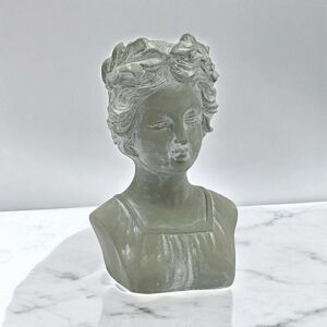 Bust Ornament - Resin - L17 x W14 x H27 cm - Grey Bust Ornament - Resin - L17 x W14 x H27 cm - Grey