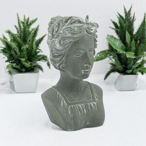 Bust Ornament - Resin - L22 x W19 x H38 cm - Grey Bust Ornament - Resin - L22 x W19 x H38 cm - Grey
