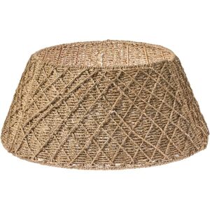 BELIANI Christmas Tree Collar BOUGIE Seagrass Natural 62 cm BELIANI Christmas Tree Collar BOUGIE Seagrass Natural 62 cm