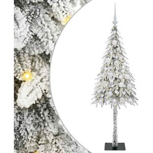 Christmas Tree with 150 LEDs White 120 cm PE and Steel vidaXL Christmas Tree with 150 LEDs White 120 cm PE and Steel vidaXL
