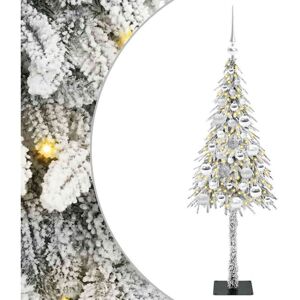 Christmas Tree with 150 LEDs White 120 cm PE and Steel vidaXL Christmas Tree with 150 LEDs White 120 cm PE and Steel vidaXL