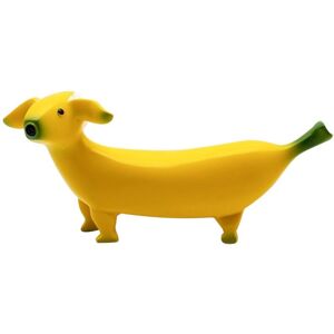 Tlily - Cute Banana Dog Garden Statues Figurines Ornaments, Resin Gnomes Funny for Home Tlily - Cute Banana Dog Garden Statues Figurines Ornaments, Resin Gnomes Funny for Home