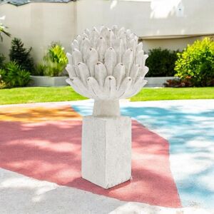Decorative Garden Flower Ornament - Resin - L19 x W19 x H34 cm Decorative Garden Flower Ornament - Resin - L19 x W19 x H34 cm
