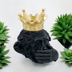 Decorative Monkey Ornament - L17 x W15 x H18 cm Decorative Monkey Ornament - L17 x W15 x H18 cm