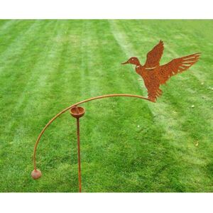 Duck Flying Wind Rocker Single Bare Metal/Ready to Rust - Steel - L66 x W54 x H148.5 cm Duck Flying Wind Rocker Single Bare Metal/Ready to Rust - Steel - L66 x W54 x H148.5 cm