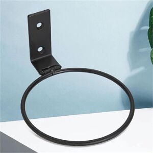 Foldable wall-mounted iron flower pot holder, 15 cm diameter, black, suitable for garden and balcony, 1 piece Foldable wall-mounted iron flower pot holder, 15 cm diameter, black, suitable for garden and balcony, 1 piece