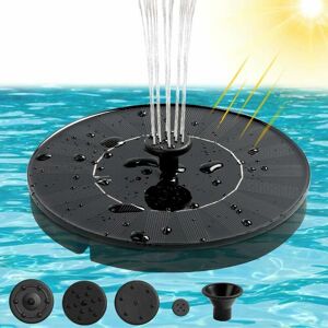 Moonstars - Fontaine Solaire Extérieur 1,4W, Fontaine à Eau Solaire pour Bain d'oiseau avec 4 Styles d'eau par 4 Buses, Flottante Autoportante pour Moonstars - Fontaine Solaire Extérieur 1,4W, Fontaine à Eau Solaire pour Bain d'oiseau avec 4 Styles d'eau par 4 Buses, Flottante Autoportante pour