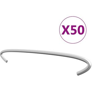 Gabion Hooks 50 pcs Galvanised Steel 20 cm Vidaxl Gabion Hooks 50 pcs Galvanised Steel 20 cm Vidaxl