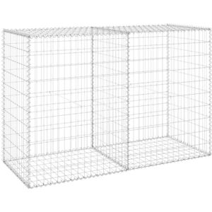 vidaXL Galvanised Steel Gabion Wall 150x60x100 cm - Stone Barrier vidaXL Galvanised Steel Gabion Wall 150x60x100 cm - Stone Barrier