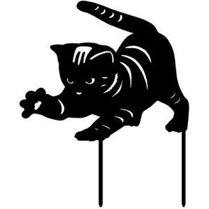 Linghhang - Garden Cat Decoration, Cat Statue Decor for Yard Realistic Animal Silhouette Garden Stakes Cat Yard Art Decoration for Floor, Lawn, Linghhang - Garden Cat Decoration, Cat Statue Decor for Yard Realistic Animal Silhouette Garden Stakes Cat Yard Art Decoration for Floor, Lawn,