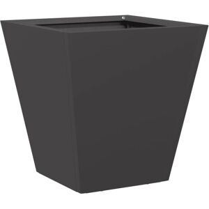 vidaXL Black 30x30x30 Steel Garden Planter - Garden Planter vidaXL Black 30x30x30 Steel Garden Planter - Garden Planter