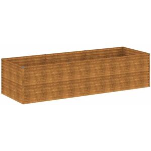 vidaXL Garden Raised Bed 290x100x69 cm - Wrought Iron Garden Bed vidaXL Garden Raised Bed 290x100x69 cm - Wrought Iron Garden Bed