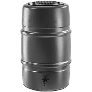 Water Butts Direct - Grey Harcostar 227L Water Butt, Rain Barrel Water Water Butts Direct - Grey Harcostar 227L Water Butt, Rain Barrel Water