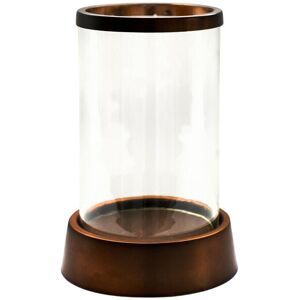 Ivyline - Hampton Hurricane Lantern - Glass/Metal - L24 x W24 x H40 cm - Copper Ivyline - Hampton Hurricane Lantern - Glass/Metal - L24 x W24 x H40 cm - Copper