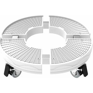 Tinor - Heavy Duty Plant Stand with Wheels, 200kg Capacity, 30cm-50cm Indoor Outdoor Adjustable Round Flower Pot Stand on Rollers Tinor - Heavy Duty Plant Stand with Wheels, 200kg Capacity, 30cm-50cm Indoor Outdoor Adjustable Round Flower Pot Stand on Rollers