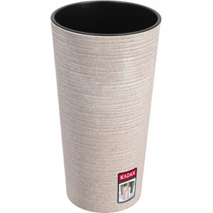 KADAX Bio Flower Pot, with insert, planter, 25 cm, Beige KADAX Bio Flower Pot, with insert, planter, 25 cm, Beige