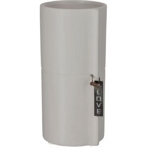 KADAX planter, ceramic planter, flower pot, plant tub, 11 cm, grey KADAX planter, ceramic planter, flower pot, plant tub, 11 cm, grey