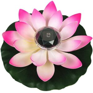 Memkey - Lotus Light, Solar Swimming Pond Decoration Lotus Flower led Color Changing Flowers Night Light Lamp for Pool Party Garden Home Memkey - Lotus Light, Solar Swimming Pond Decoration Lotus Flower led Color Changing Flowers Night Light Lamp for Pool Party Garden Home