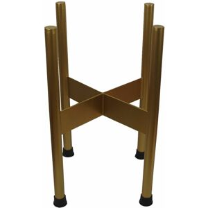 Leaf - Medium Gold Planter Stand (Planter not included) 38.5cm x 18cm Leaf - Medium Gold Planter Stand (Planter not included) 38.5cm x 18cm