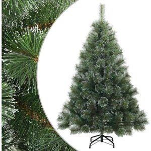 Artificial Hinged Christmas Tree Snow Flocked White 120 cm vidaXL Artificial Hinged Christmas Tree Snow Flocked White 120 cm vidaXL