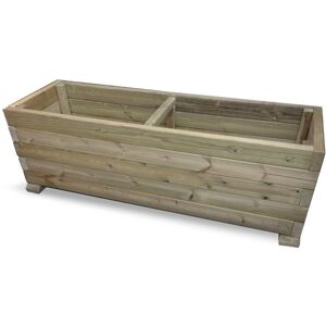 Multi Pack of 3 - Super Heavy Duty Veg Trough - Timber - L60 x W150 x H50 cm - Fully Assembled Multi Pack of 3 - Super Heavy Duty Veg Trough - Timber - L60 x W150 x H50 cm - Fully Assembled