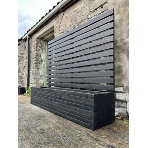Norfolk Planter and Trellis (Pack of 4) - (Painted Wooden Planter - Choice of Colours Available) - L90 x W40 x H120 cm Norfolk Planter and Trellis (Pack of 4) - (Painted Wooden Planter - Choice of Colours Available) - L90 x W40 x H120 cm