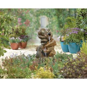 La Hacienda - Easy Fountain Otter Pools led Distinctive Garden Water Feature Stone Effect La Hacienda - Easy Fountain Otter Pools led Distinctive Garden Water Feature Stone Effect